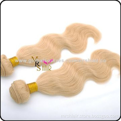 22-inch Unprocessed Natural Color Bobby Wave Brazilian Virgin Hair Weave